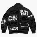 Logos glamour isterico supremo Zip Up Black
