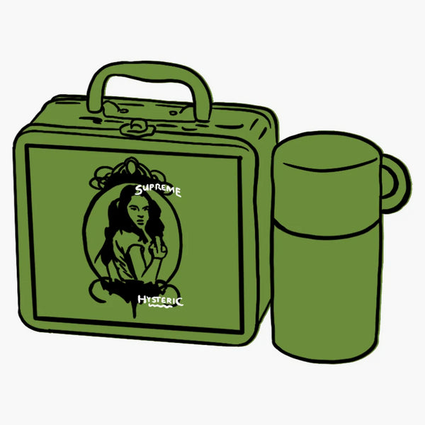 Supreme Hysteric Glamour Lunchbox Set Lime