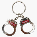 Supreme Handcuffs Keychain Silver