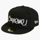 Supreme Handstyle New era Black