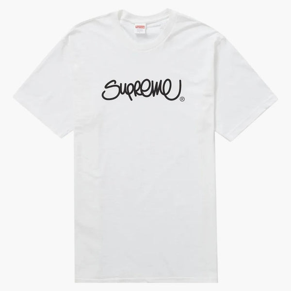 Supreme handstyle tea white white