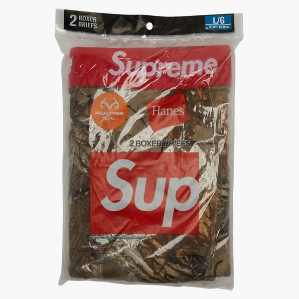 Supreme Hanes Realtree Boxer Briefs (2 Pack) Woodbine