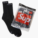 Calzini supremi Hanes (4 pacchetti) nero