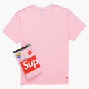 SUPREME HANES TEA TAGLEST (2 pacchetto) rosa