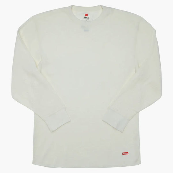 Supreme Hanes Thermal Crew (1 pack) natural