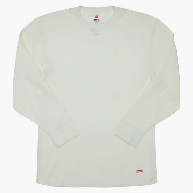 Supreme Hanes Thermal Crew (1 pack) natural