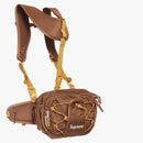 Borsa in vita suprema dell'imbracatura marrone