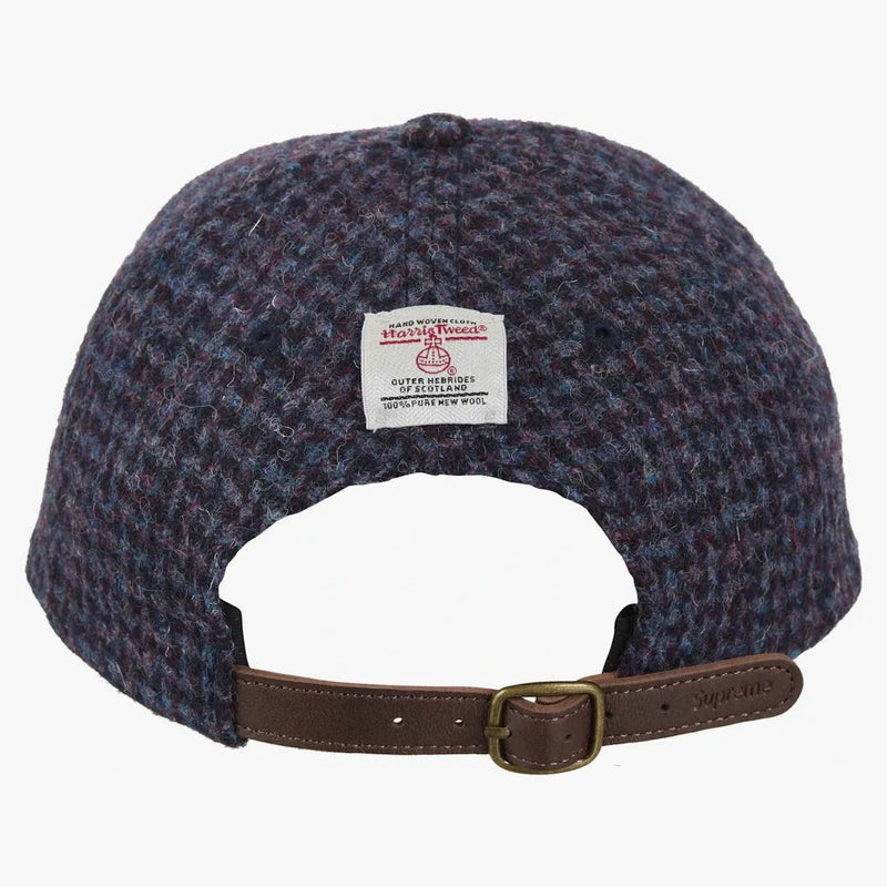 Nejvyšší Harris Tweed 6-Panel Navy