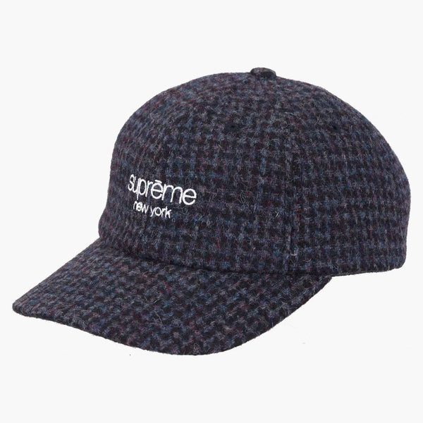 Nejvyšší Harris Tweed 6-Panel Navy