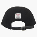 Supreme Harris Tweed Camp Cap Black