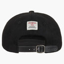 Supreme Harris Tweed Classic Logo 6-Panel Black