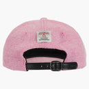 Supreme Harris Tweed Logotipo clásico de 6 paneles Pink