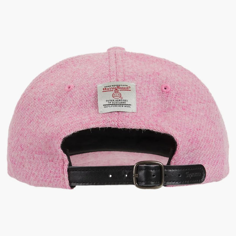 Supreme Harris Tweed Classic Logo 6-Panel Pink