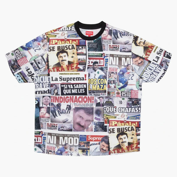 Supreme Headline S/S Top Multicolor