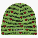 Supreme Hearts Beanie Green