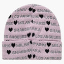 Supreme Hearts Beanie Pink