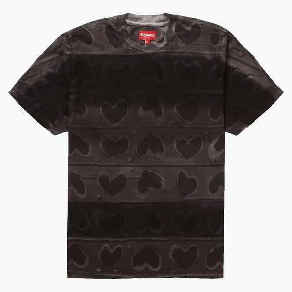 Supreme Hearts Dyed S/s Top Black