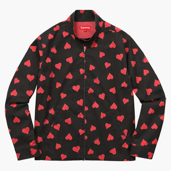 Supreme Hearts Harrington Jacket Black