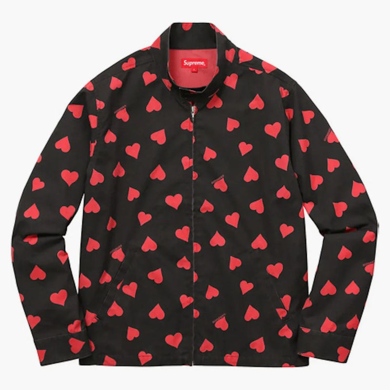Supreme Hearts Harrington Jacket Black