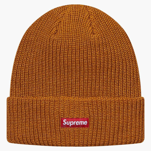 Supreme Heather Loose Gauge Beanie Heather Gold