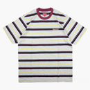 Supreme Heather Stripe Top Burgundy
