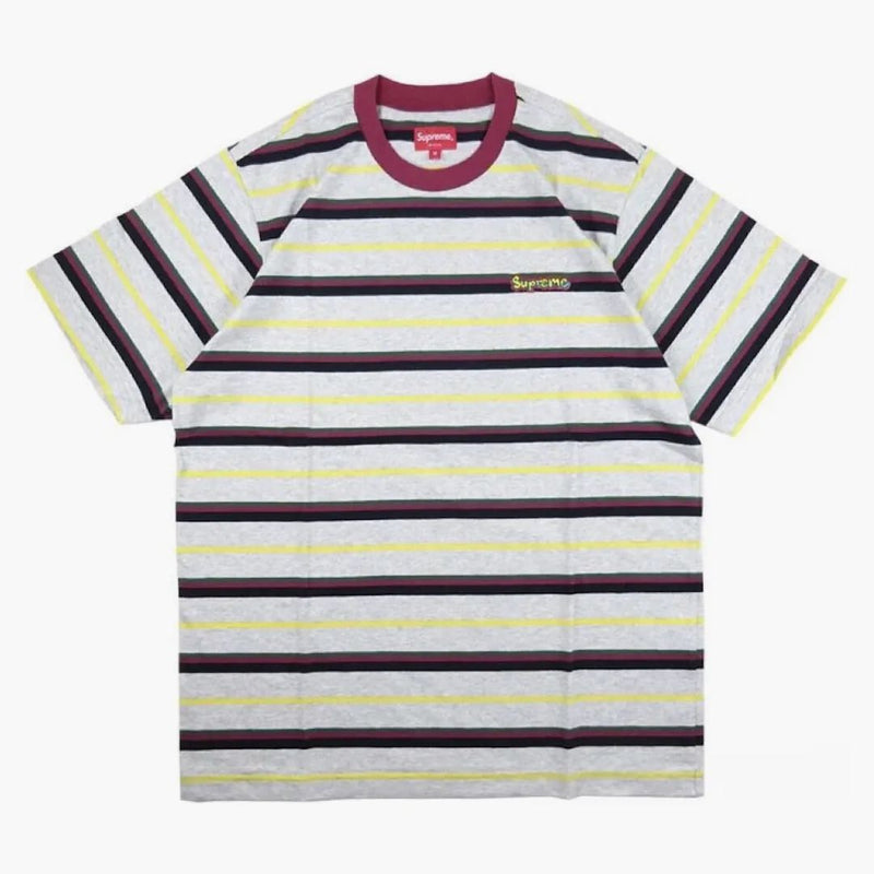 Supreme Heather Stripe Top Burgundy
