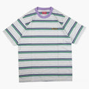 Supreme Heather Stripe Top Purple