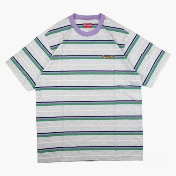 Supreme Heather Stripe Top Purple