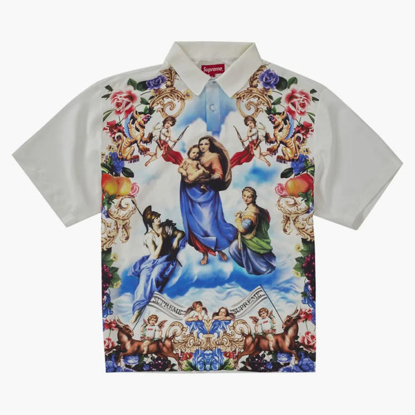 Supreme Heavenly Silk Polo White