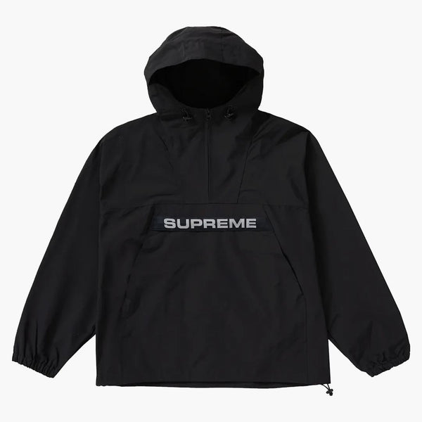 Nejvyšší těžký nylon anorak černá