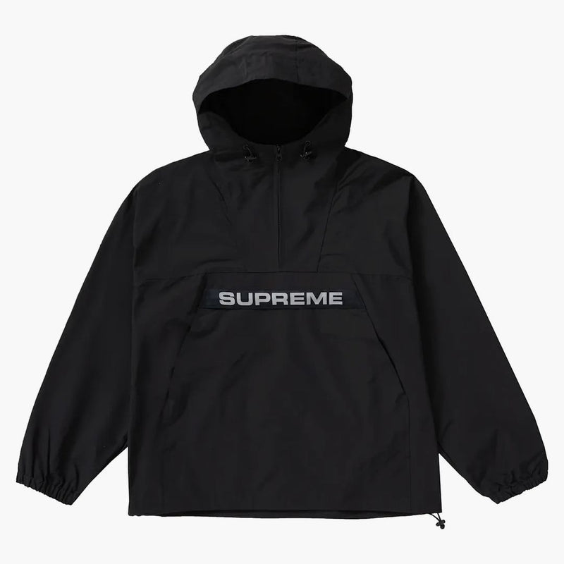 Nejvyšší těžký nylon anorak černá