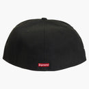 Supreme Hebrew New era 59fifty Fitted Cap Black
