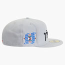 Supreme Hebrew New era 59fifty Fitted Cap White