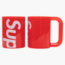 Supreme Heller Mugs (Set of 2) Red