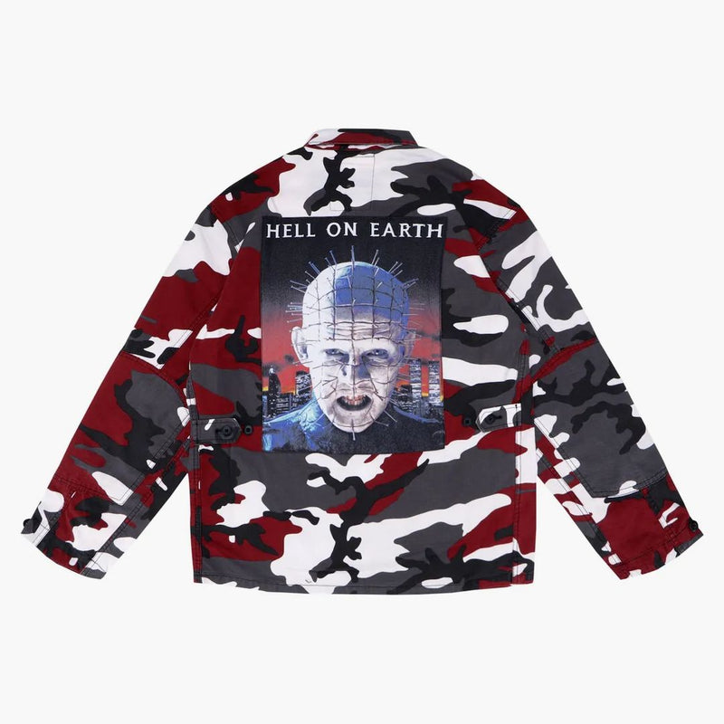 Supreme Hellraiser Bdu Shirt Red Camo