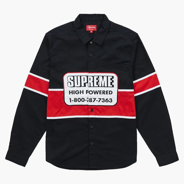 Supreme High Powered Work Shirt Black