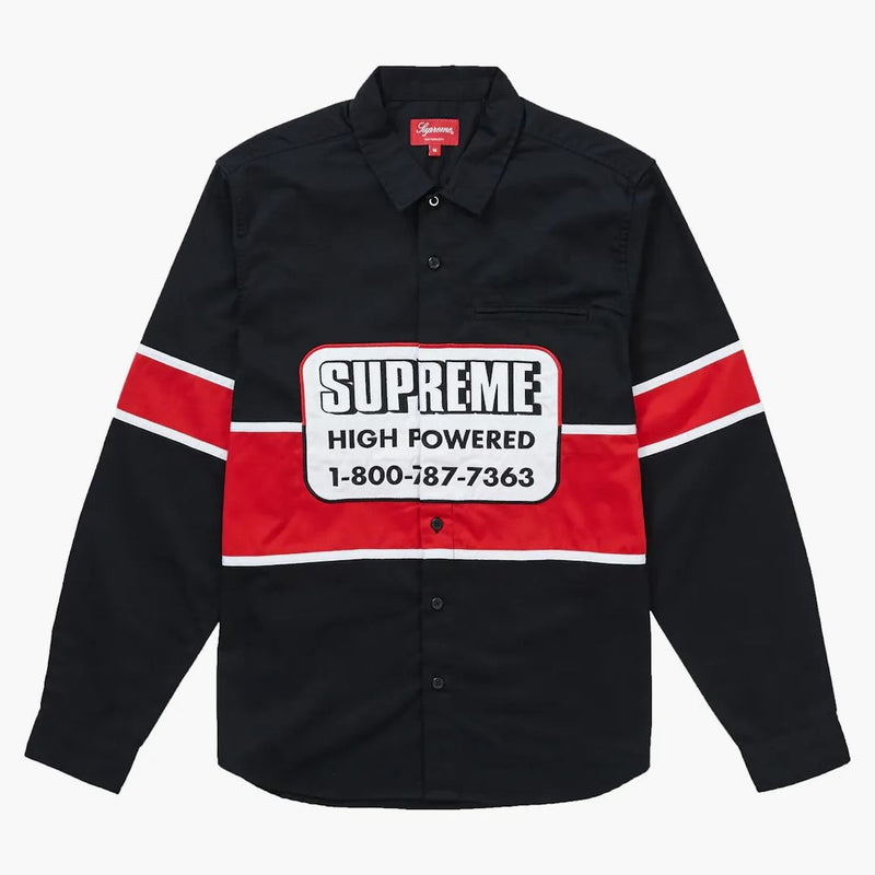 Supreme High Powered Work Shirt Black