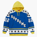 Supreme Hockey Hooded Sweatshirt (fw22) Royal