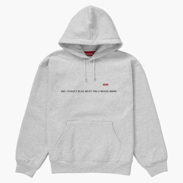 Nejvyšší malá mikina s kapucí (hollywoodský obchod) Heather Grey