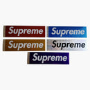 Supreme Holographic Box Logo Sticker Set