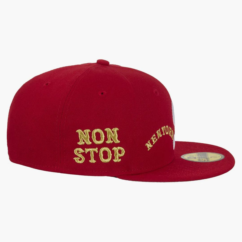 Supreme Homerun s logotipo New Era 59fifty tiene rojo