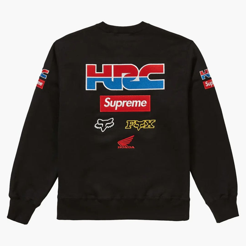 Najwyższa Honda Fox Racing Crewneck Black