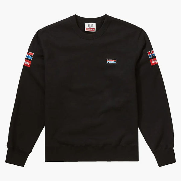 Supreme Honda Fox Racing CreWneck Black