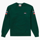 Supreme Honda Fox Racing Crewneck Dark Green