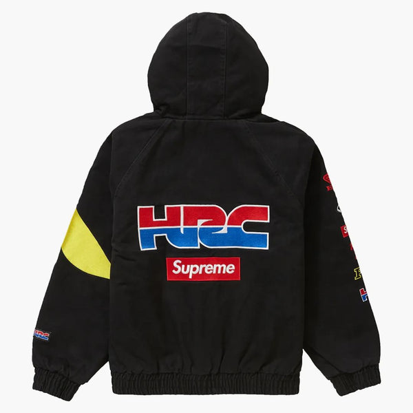 Supreme Honda Fox Racing Puffy Zip Up Black