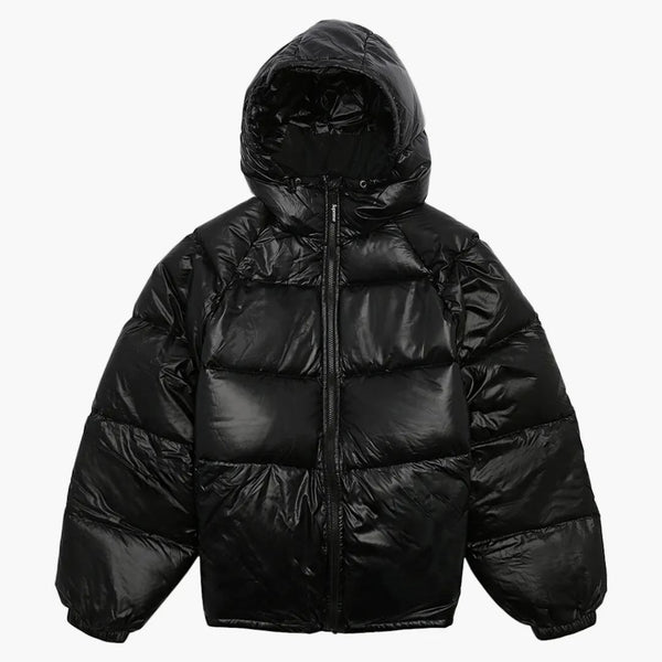 Supreme Hooded Down Down Jacket Black