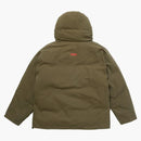 Supreme Hooded Down Pullover Olive