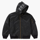 Supreme Hooded Ma-1 Black