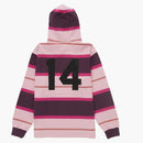 Purpola scura del rugby supremo con cappuccio