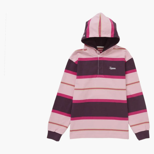 Supreme Hooded Rugby Dark Purple